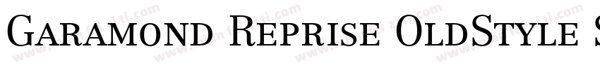 Garamond Reprise OldStyle SSi Bold Small Caps字体转换